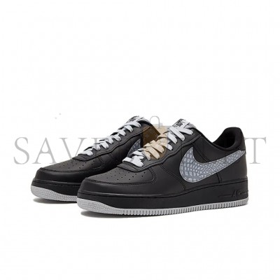 NIKE AIR FORCE 1 LOW'07 LV8 BLACK COOL GREY DARK GREY 823511-012